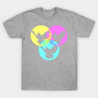 Transparent Peace Doves T-Shirt